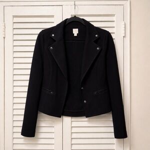 LC Lauren Conrad Black Blazer/Jacket